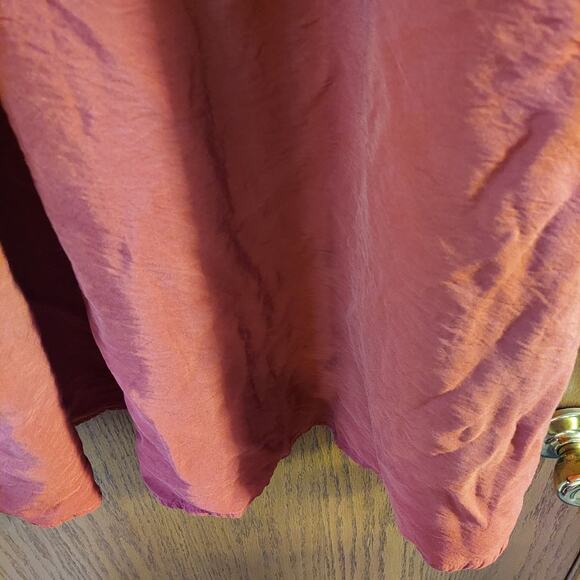 Ava Viv 3x plus burnt top button v neck plus flowy - Picture 4 of 8